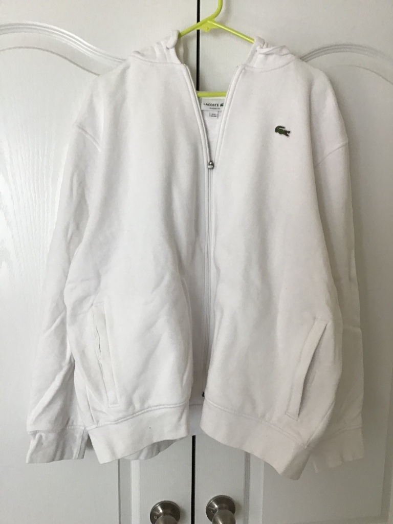 Lacoste Full Zip Hoodie Mens